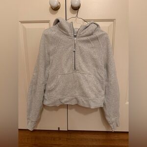 LULULEMON HALF ZIP SCUBA SIZE M/L